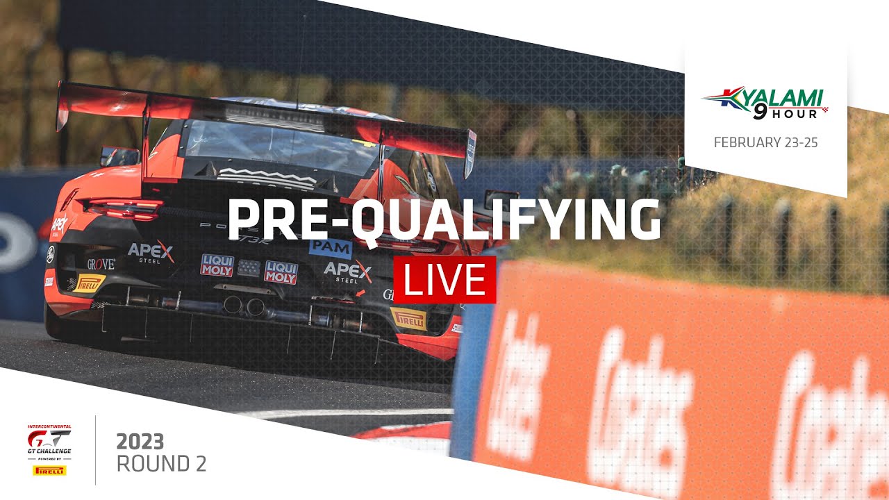 LIVE | Pre-Qualifying | Kyalami 9 Hour