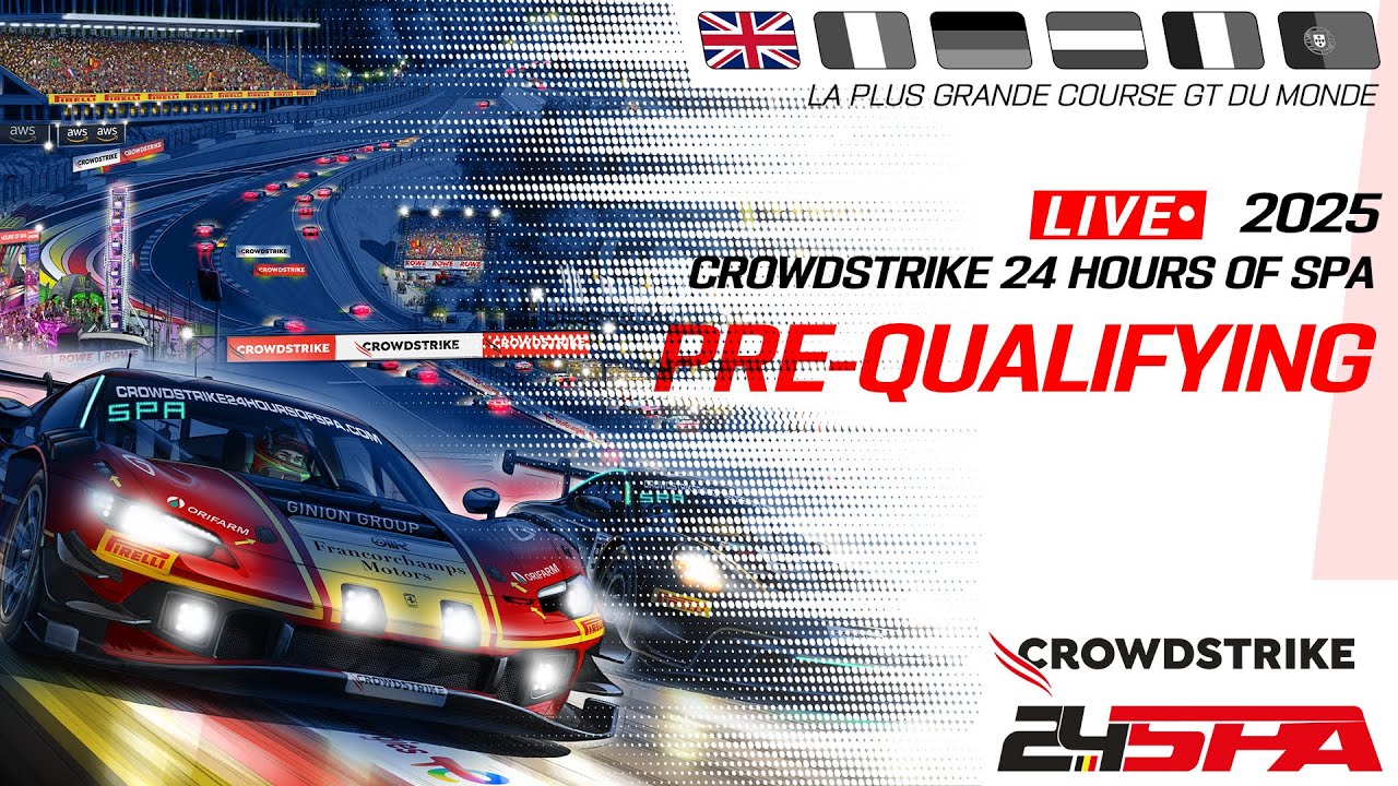 LIVE | Pre-Qualifying | #Spa24H