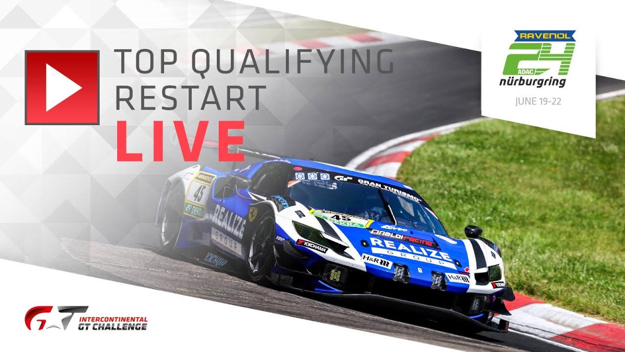 LIVE | Top Qualifying Restart | #24hNBR