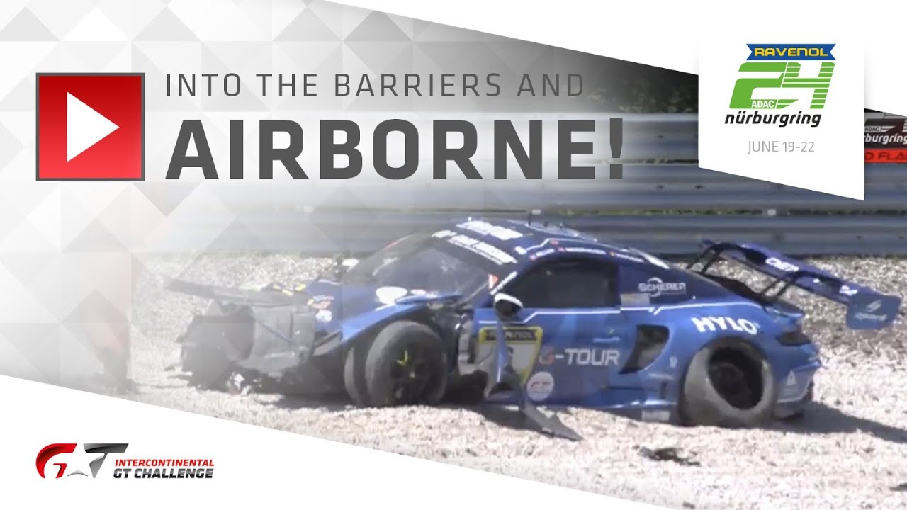 Vanthoor's terrifying Top Qualifying crash!