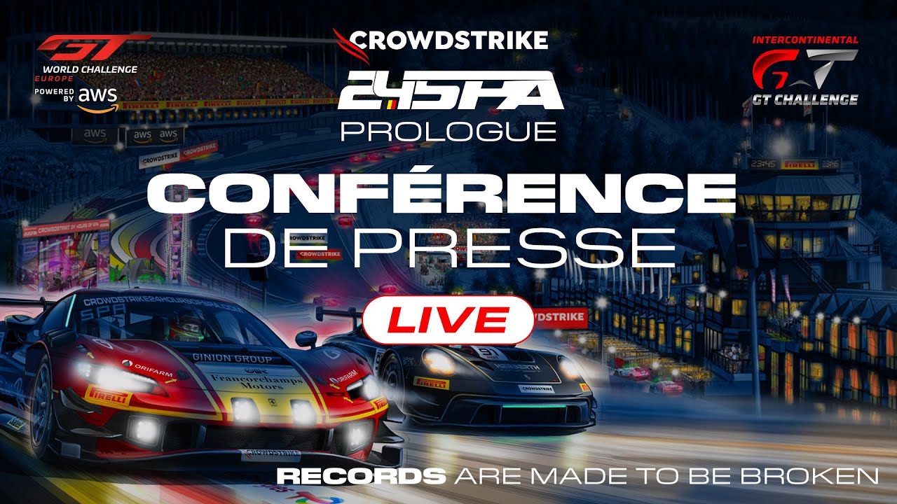 CrowdStrike 24 Hours of Spa Press Conference