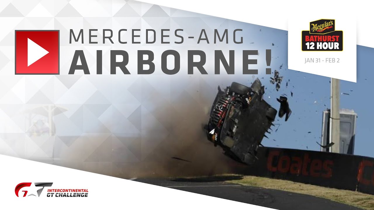 AIRBORNE MERCEDES-AMG! | Bathurst 12 Hour