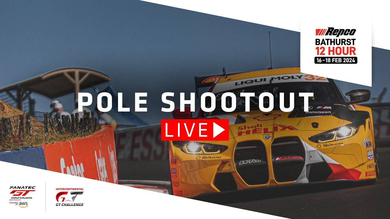LIVE | Pole Shootout | Repco Bathurst 12 Hour