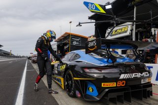 #80 Mercedes-AMG GT3 EVO of Lin Hodenius / Maxime Martin / Jules Gounon, Lone Star Racing, Indy 8H, IGTC, Pro, SRO America, Indianapolis Motor Speedway, Indianapolis, IN, Oct 16&ndash;19, 2025
 | Fabian Lagunas | www.lagunasphotography.com | For SRO Motorsports Group 2025