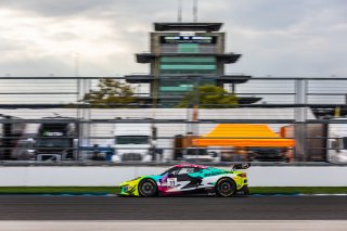#11 Chevrolet Corvette Z06 GT3.R of Blake McDonald / Alec Udell / Matt Bell, DXDT Racing, Indy 8H, Pro-Am, SRO America, Indianapolis Motor Speedway, Indianapolis, IN, Oct 16&ndash;19, 2025
 | Fabian Lagunas | www.lagunasphotography.com | For SRO Motorsports Group 2025