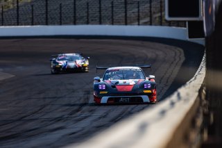 #18 Porsche 911 GT3 R (992) of Alex Sedgwick / Jan Heylen / Alessio Picariello, RS1, Indy 8H, IGTC, Pro, SRO America, Indianapolis Motor Speedway, Indianapolis, IN, Oct 16&ndash;19, 2025
 | Fabian Lagunas | www.lagunasphotography.com | For SRO Motorsports Group 2025