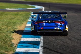 #46 BMW M4 GT3 EVO of Valentino Rossi / Kelvin Van Der Linde / Charles Weerts, Team WRT, Indy 8H, IGTC, Pro, SRO America, Indianapolis Motor Speedway, Indianapolis, IN, Oct 16&ndash;19, 2025
 | Fabian Lagunas | www.lagunasphotography.com | For SRO Motorsports Group 2025