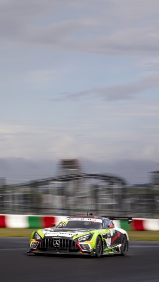 49th SUZUKA 1000km - Intercontinental GT Challenge Round 4 - Foto: Gruppe C Photography; #77 Mercedes-AMG GT3 EVO, Mercedes-AMG Team Craft-Bamboo Racing: Kakunoshin Ohta, Maximilian Goetz, Ralf Aron
 | Gruppe C GmbH