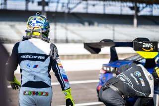 #46 BMW M4 GT3 EVO of Valentino Rossi / Kelvin Van Der Linde / Charles Weerts, Team WRT, Indy 8H, IGTC, Pro, SRO America, Indianapolis Motor Speedway, Indianapolis, IN, Oct 16&ndash;19, 2025
 | SRO Motorsports Group