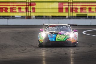 #32 Porsche 911 GT3 R (992) of Kyle Washington / Tom Sargent / Klaus Bachler, GMG Racing, Indy 8H, IGTC, Pro-Am, SRO America, Indianapolis Motor Speedway, Indianapolis, IN, Oct 16&ndash;19, 2025
 | Fabian Lagunas | www.lagunasphotography.com | For SRO Motorsports Group 2025