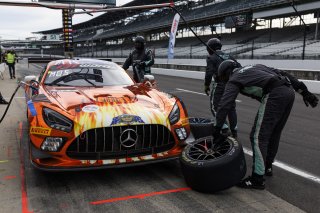 #75 Mercedes-AMG GT3 EVO of Kenny Habul / Chaz Mostert / Will Power, 75 Express, Indy 8H, IGTC IC, Pro, SRO America, Indianapolis Motor Speedway, Indianapolis, IN, Oct 16&ndash;19, 2025
 | Fabian Lagunas | www.lagunasphotography.com | For SRO Motorsports Group 2025