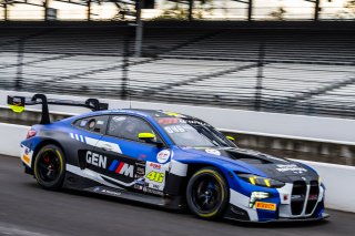 #46 BMW M4 GT3 EVO of Valentino Rossi / Kelvin Van Der Linde / Charles Weerts, Team WRT, Indy 8H, IGTC, Pro, SRO America, Indianapolis Motor Speedway, Indianapolis, IN, Oct 16&ndash;19, 2025
 | Jason Doudt / SRO Motorsports Group
