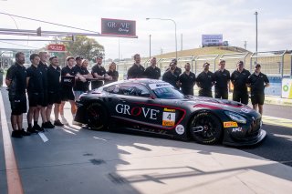 12h Bathurst 2025 -  Meguiar&rsquo;s Bathurst 12 Hour - Intercontinental GT Challenge Round 1 - Foto: Gruppe C Photography; #04 Mercedes-AMG GT3, Grove Racing: Stephen Grove, Brenton Grove, Fabian Schiller
 | Gruppe C Photography