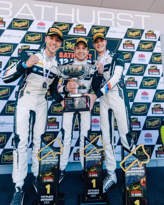 12h Bathurst 2025 -  Meguiar&rsquo;s Bathurst 12 Hour - Intercontinental GT Challenge Round 1 - Foto: Gruppe C Photography; #32 BMW M4 GT3, Team WRT: Augusto Farfus, Sheldon van der Linde, Kelvin van der Linde
 | Gruppe C Photography