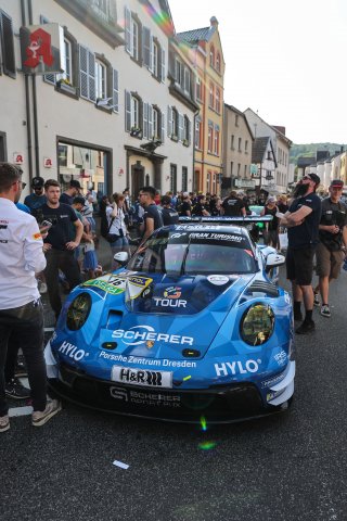 53. ADAC RAVENOL 24h N&uuml;rburgring 2025 - Foto: Gruppe C Photography; #16 Porsche 911 GT3 R (992), Scherer Sport PHX: Patric Niederhauser, Laurens Vanthoor, Ricardo Feller
 | SRO Motorsports Group