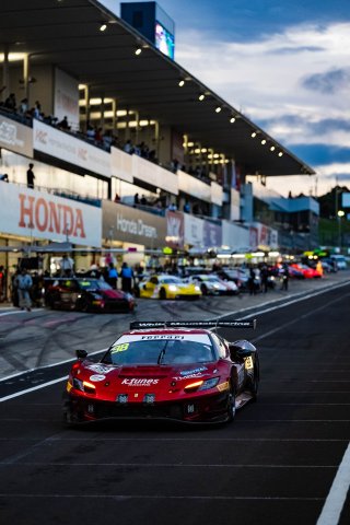 49th SUZUKA 1000km - Intercontinental GT Challenge Round 4 - Foto: Gruppe C Photography, #98 Ferrari 296 GT3, K-tunes Racing: Daisuke Yamawaki, Shinichi Takagi, Sean Walkinshaw
 | Gruppe C GmbH