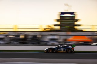 #24 Aston Martin Vantage AMR GT3 EVO of Gray Newell / Zach Robichon / Darren Turner, Heart of Racing Team, Indy 8H, Pro-Am, SRO America, Indianapolis Motor Speedway, Indianapolis, IN, Oct 16&ndash;19, 2025
 | Fabian Lagunas | www.lagunasphotography.com | For SRO Motorsports Group 2025