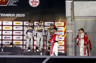 49th SUZUKA 1000km - Intercontinental GT Challenge Round 4 - Foto: Gruppe C Photography; #69 Mercedes-AMG GT3 EVO, GetSpeed: Anthony Mcintosh, Philip Ellis, Steve Jans; #99 Chevrolet Corvette Z06 GT3 R, Johor Motorsports JMR: Jefri Ibrahim, Abu Bakar Ibra | Gruppe C GmbH