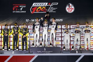 49th SUZUKA 1000km - Intercontinental GT Challenge Round 4 - Foto: Gruppe C Photography; #7 Porsche 911 GT3 R (992), Absolute Racing: Kevin Estre, Laurens Vanthoor, Patrick Pilet; 32 BMW M4 GT3 EVO, Team WRT: Raffaele Marciello, Kelvin van der Linde, Char | Gruppe C GmbH