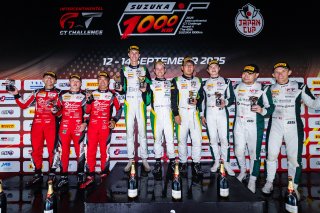 49th SUZUKA 1000km - Intercontinental GT Challenge Round 4 - Foto: Gruppe C Photography; #86 Porsche 911 GT3 R (992), Origine Motorsport: Kerong LI, Anders Fjordbach, Leo Ye Hongli; #89 BMW M4 GT3 EVO, Team KRC: Ruan Cunfan, Neil Verhagen, Maxime Oosten;  | Gruppe C GmbH