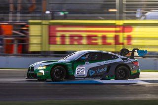 #99 BMW M4 GT3 EVO of Kenton Koch / Connor De Phillippi / Conor Daly, Random Vandals Racing, Indy 8H, IGTC, Pro, SRO America, Indianapolis Motor Speedway, Indianapolis, IN, Oct 16&ndash;19, 2025
 | Fabian Lagunas | www.lagunasphotography.com | For SRO Motorsports Group 2025