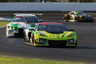 #11 Chevrolet Corvette Z06 GT3.R of Blake McDonald / Alec Udell / Matt Bell, DXDT Racing, Indy 8H, Pro-Am, SRO America, Indianapolis Motor Speedway, Indianapolis, IN, Oct 16&ndash;19, 2025
 | Fabian Lagunas | www.lagunasphotography.com | For SRO Motorsports Group 2025