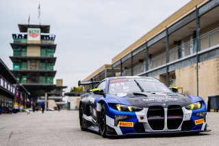 #46 BMW M4 GT3 EVO of Valentino Rossi / Kelvin Van Der Linde / Charles Weerts, Team WRT, Indy 8H, IGTC, Pro, SRO America, Indianapolis Motor Speedway, Indianapolis, IN, Oct 16&ndash;19, 2025
 | Jason Doudt / SRO Motorsports Group