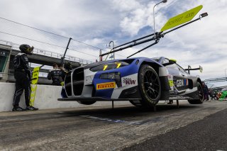#46 BMW M4 GT3 EVO of Valentino Rossi / Kelvin Van Der Linde / Charles Weerts, Team WRT, Indy 8H, IGTC, Pro, SRO America, Indianapolis Motor Speedway, Indianapolis, IN, Oct 16&ndash;19, 2025
 | Fabian Lagunas | www.lagunasphotography.com | For SRO Motorsports Group 2025