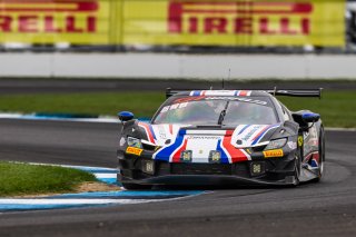 #163 Ferrari 296 GT3 of Jay Schreibman / Oswaldo Negri / Conrad Grunewald, AF Corse USA, Indy 8H, IGTC, Am, SRO America, Indianapolis Motor Speedway, Indianapolis, IN, Oct 16&ndash;19, 2025
 | Fabian Lagunas | www.lagunasphotography.com | For SRO Motorsports Group 2025