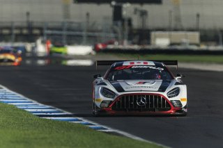 #34 Mercedes-AMG GT3 EVO of Michai Stephens / Mikael Grenier / Lucas Auer, JMF Motorsports, Indy 8H, IGTC, Pro, SRO America, Indianapolis Motor Speedway, Indianapolis, IN, Oct 16&ndash;19, 2025
 | Fabian Lagunas | www.lagunasphotography.com | For SRO Motorsports Group 2025