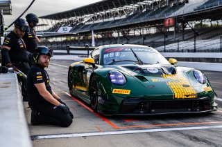 #120 Porsche 911 GT3 R (992) of Adam Adelson / Elliott Skeer / Laurin Heinrich, Wright Motorsports, Indy 8H, IGTC, Pro, SRO America, Indianapolis Motor Speedway, Indianapolis, IN, Oct 16&ndash;19, 2025
 | Jason Doudt / SRO Motorsports Group