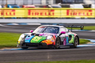 #32 Porsche 911 GT3 R (992) of Kyle Washington / Tom Sargent / Klaus Bachler, GMG Racing, Indy 8H, IGTC, Pro-Am, SRO America, Indianapolis Motor Speedway, Indianapolis, IN, Oct 16&ndash;19, 2025
 | Fabian Lagunas | www.lagunasphotography.com | For SRO Motorsports Group 2025