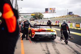 12h Bathurst 2025 -  Meguiar&rsquo;s Bathurst 12 Hour - Intercontinental GT Challenge Round 1 - Foto: Gruppe C Photography; #91 Porsche 911 GT3 R (992), The Bend: Yasser Shahin, Sam Shahin, Laurin Heinrich, Morris Schuring
 | Gruppe C Photography