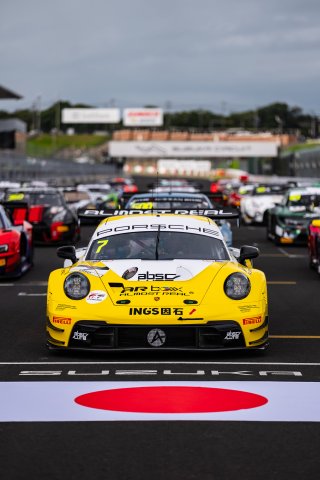 49th SUZUKA 1000km - Intercontinental GT Challenge Round 4 - Foto: Gruppe C Photography; #7 Porsche 911 GT3 R (992), Absolute Racing: Kevin Estre, Laurens Vanthoor, Patrick Pilet
 | Gruppe C GmbH