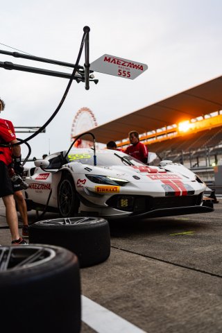 49th SUZUKA 1000km - Intercontinental GT Challenge Round 4 - Foto: Gruppe C Photography, #555 Ferrari 296 GT3, Maezawa Racing: Yusaku Maezawa, Naoki Yokomizo, Thomas Neubauer
 | Gruppe C GmbH             