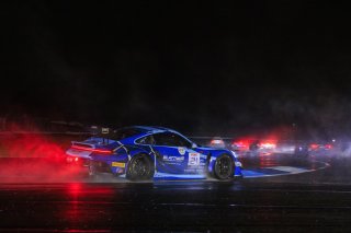 #21 Porsche 911 GT3 R (992) of Dustin Blattner / Alfred Renauer / Dennis Marschall, Blattner Company by Herberth Motorsport, Indy 8H, IGTC, Pro-Am, SRO America, Indianapolis Motor Speedway, Indianapolis, IN, Oct 16&ndash;19, 2025
 | Fabian Lagunas | www.lagunasphotography.com | For SRO Motorsports Group 2025