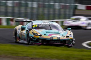49th SUZUKA 1000km - Intercontinental GT Challenge Round 4 - Foto: Gruppe C Photography; 21 Ferrari 296 GT3, Harmony Racing: Dustin Blattner, Dennis Marschall, Lorenzo Patrese
 | Gruppe C GmbH