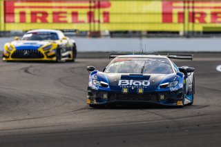 #16 Ferrari 296 GT3 of Marcelo Hahn / Christian Hahn / Allam Khodair, AF Corse USA, Indy 8H, IGTC, Pro-Am, SRO America, Indianapolis Motor Speedway, Indianapolis, IN, Oct 16&ndash;19, 2025
 | Fabian Lagunas | www.lagunasphotography.com | For SRO Motorsports Group 2025