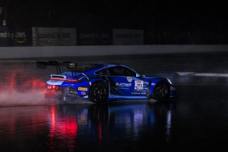 #21 Porsche 911 GT3 R (992) of Dustin Blattner / Alfred Renauer / Dennis Marschall, Blattner Company by Herberth Motorsport, Indy 8H, IGTC, Pro-Am, SRO America, Indianapolis Motor Speedway, Indianapolis, IN, Oct 16&ndash;19, 2025
 | Fabian Lagunas | www.lagunasphotography.com | For SRO Motorsports Group 2025