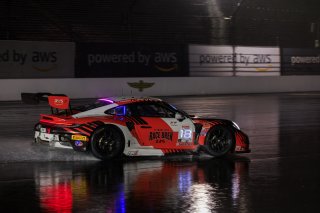#18 Porsche 911 GT3 R (992) of Alex Sedgwick / Jan Heylen / Alessio Picariello, RS1, Indy 8H, IGTC, Pro, SRO America, Indianapolis Motor Speedway, Indianapolis, IN, Oct 16&ndash;19, 2025
 | Fabian Lagunas | www.lagunasphotography.com | For SRO Motorsports Group 2025