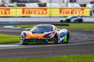 #88 McLaren 720S GT3 EVO of Todd Coleman / Thomas Merrill / Aaron Telitz, Archangel Motorsports, Indy 8H, Pro-Am, SRO America, Indianapolis Motor Speedway, Indianapolis, IN, Oct 16&ndash;19, 2025
 | Fabian Lagunas | www.lagunasphotography.com | For SRO Motorsports Group 2025