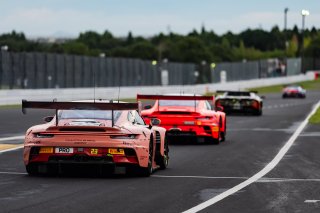 49th SUZUKA 1000km - Intercontinental GT Challenge Round 4 - Foto: Gruppe C Photography; #23 Porsche 911 GT3 R (992), Phantom Global Racing: Dorian Boccolacci, Klaus Bachler, Patric Niederhauser
 | Gruppe C GmbH