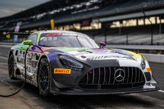 #888 Mercedes-AMG GT3 EVO of Tom Kalender / Maro Engel / Luca Stolz, Mercedes-AMG Team GMR, Indy 8H, IGTC, Pro, SRO America, Indianapolis Motor Speedway, Indianapolis, IN, Oct 16&ndash;19, 2025
 | Jason Doudt / SRO Motorsports Group