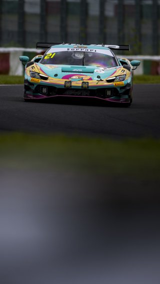 49th SUZUKA 1000km - Intercontinental GT Challenge Round 4 - Foto: Gruppe C Photography; #21 Ferrari 296 GT3, Harmony Racing: Dustin Blattner, Dennis Marschall, Lorenzo Patrese
 | Gruppe C GmbH
