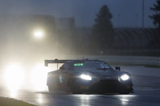 #24 Aston Martin Vantage AMR GT3 EVO of Gray Newell / Zach Robichon / Darren Turner, Heart of Racing Team, Indy 8H, Pro-Am, SRO America, Indianapolis Motor Speedway, Indianapolis, IN, Oct 16&ndash;19, 2025
 | Fabian Lagunas | www.lagunasphotography.com | For SRO Motorsports Group 2025