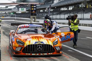 #75 Mercedes-AMG GT3 EVO of Kenny Habul / Chaz Mostert / Will Power, 75 Express, Indy 8H, IGTC IC, Pro, SRO America, Indianapolis Motor Speedway, Indianapolis, IN, Oct 16&ndash;19, 2025
 | Fabian Lagunas | www.lagunasphotography.com | For SRO Motorsports Group 2025