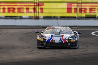 #163 Ferrari 296 GT3 of Jay Schreibman / Oswaldo Negri / Conrad Grunewald, AF Corse USA, Indy 8H, IGTC, Am, SRO America, Indianapolis Motor Speedway, Indianapolis, IN, Oct 16&ndash;19, 2025
 | Fabian Lagunas | www.lagunasphotography.com | For SRO Motorsports Group 2025