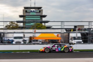 #32 Porsche 911 GT3 R (992) of Kyle Washington / Tom Sargent / Klaus Bachler, GMG Racing, Indy 8H, IGTC, Pro-Am, SRO America, Indianapolis Motor Speedway, Indianapolis, IN, Oct 16&ndash;19, 2025
 | Fabian Lagunas | www.lagunasphotography.com | For SRO Motorsports Group 2025