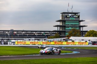 #163 Ferrari 296 GT3 of Jay Schreibman / Oswaldo Negri / Conrad Grunewald, AF Corse USA, Indy 8H, IGTC, Am, SRO America, Indianapolis Motor Speedway, Indianapolis, IN, Oct 16&ndash;19, 2025
 | Fabian Lagunas | www.lagunasphotography.com | For SRO Motorsports Group 2025