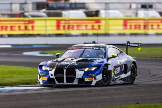 #46 BMW M4 GT3 EVO of Valentino Rossi / Kelvin Van Der Linde / Charles Weerts, Team WRT, Indy 8H, IGTC, Pro, SRO America, Indianapolis Motor Speedway, Indianapolis, IN, Oct 16&ndash;19, 2025
 | Fabian Lagunas | www.lagunasphotography.com | For SRO Motorsports Group 2025